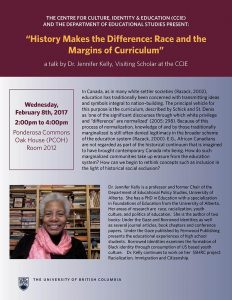 History Makes the Difference: Race and the Margins of Curriculum