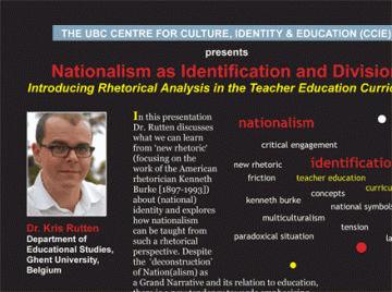 Nationalism as Identification and Division Introducing Rhetorical Analysis in the Teacher Education Curriculum