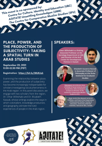 Place, Power, and the Production of Subjectivity: Taking a spatial turn in Arab Studies