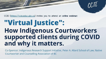 “Virtual Justice”: How Indigenous Courtworkers supported clients during COVID and why it matters